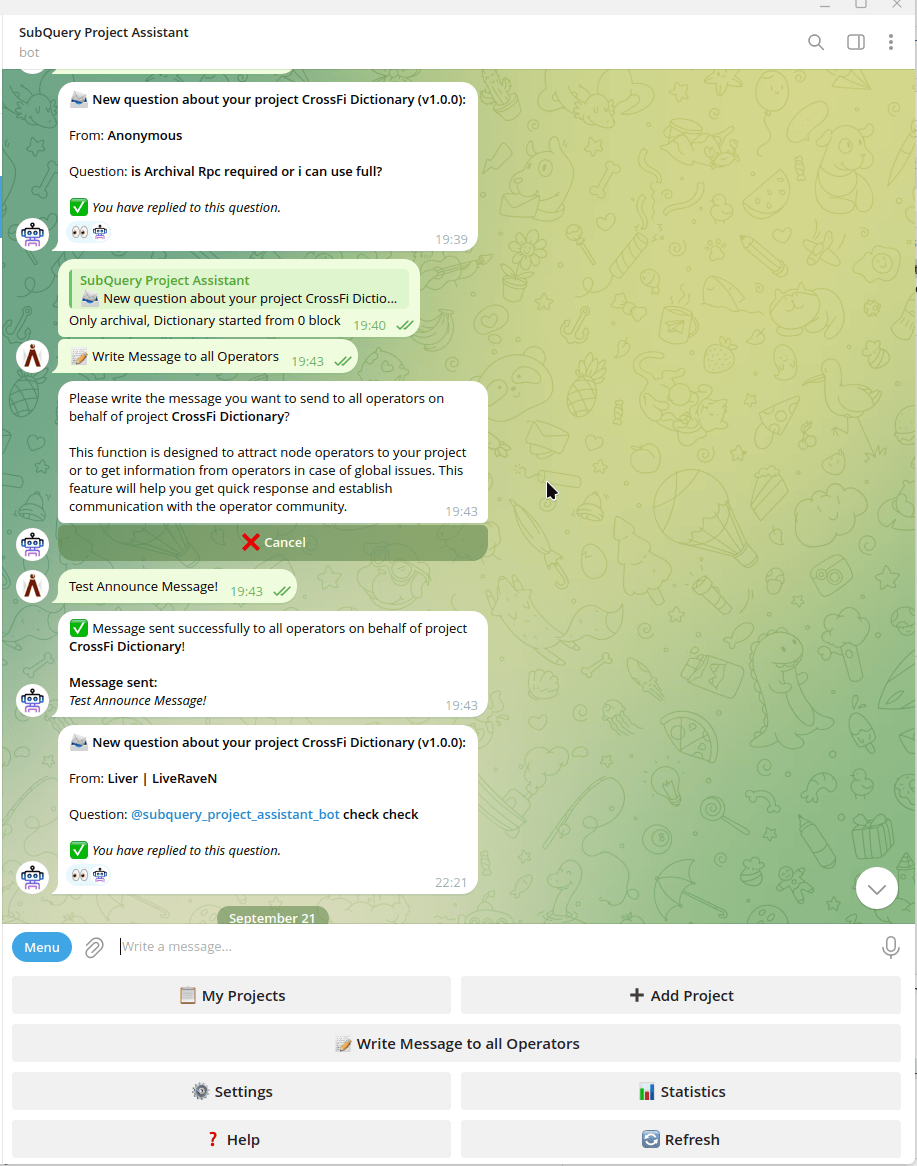 Private communication