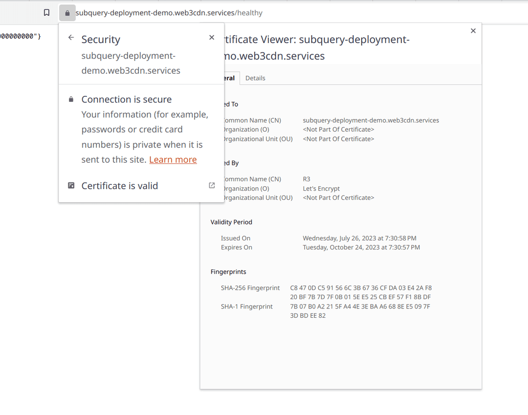 Traefik integration